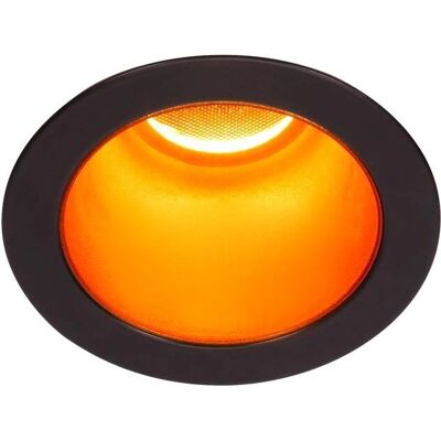 SLV HORN MAGNA LED Einbauleuchte - 3000K, 25°, schwarz/gold, 7,7W SLV HORN MAGNA LED Einbauleuchte - 3000K, 25°, schwarz/gold, 7,7W