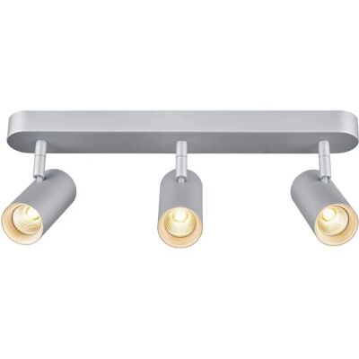 SLV NOBLO - Lampe murale et plafond réglable - 3 LED, Argent - Publicité SLV NOBLO - Lampe murale et plafond réglable - 3 LED, Argent - Publicité