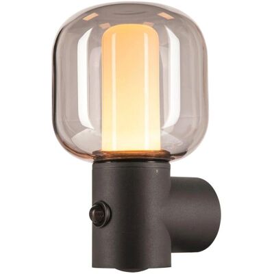 SLV Ovalisk Wl Sensor Außenwandleuchte - Anthrazit - 9,6W - IP65 SLV Ovalisk Wl Sensor Außenwandleuchte - Anthrazit - 9,6W - IP65