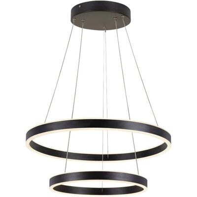 SLV Big White Dobbelt Pendellampe - Justerbar CCT 2700/3000K - Indendørs SLV Big White Dobbelt Pendellampe - Justerbar CCT 2700/3000K - Indendørs
