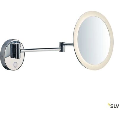 SLV Maganda Chrom LED Wandleuchte - Verstellbarer CCT Badezimmerlampe SLV Maganda Chrom LED Wandleuchte - Verstellbarer CCT Badezimmerlampe