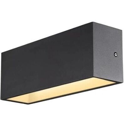 SLV Sitra L Zewnętrzna lampa ścienna LED - IP65, 24W, przełącznik CCT SLV Sitra L Zewnętrzna lampa ścienna LED - IP65, 24W, przełącznik CCT