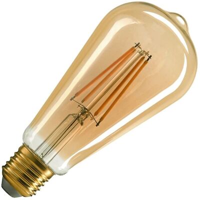 Ampoule LED Or ST64 7,5W 2500K Dimmable - Ampoule LED - Publicité Ampoule LED Or ST64 7,5W 2500K Dimmable - Ampoule LED - Publicité