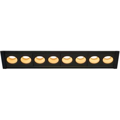 SLV MILANDOS 8 Einbaulicht schwarz - Deckenleuchte SLV MILANDOS 8 Einbaulicht schwarz - Deckenleuchte