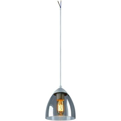 SLV Großes Weißes Pendellicht - Kegelförmiger Reflektor, Aluminium & Glas, 25W SLV Großes Weißes Pendellicht - Kegelförmiger Reflektor, Aluminium & Glas, 25W