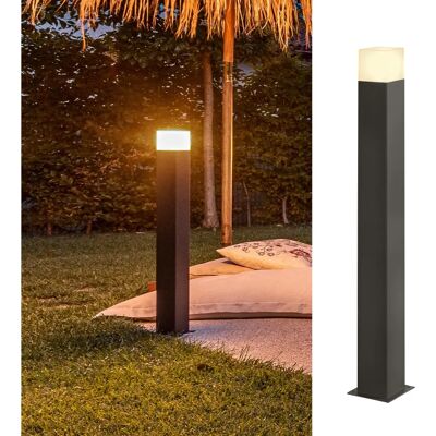 SLV GRAFIT E27 90 Słupek Kwadratowy - Lampa zewnętrzna SLV GRAFIT E27 90 Słupek Kwadratowy - Lampa zewnętrzna