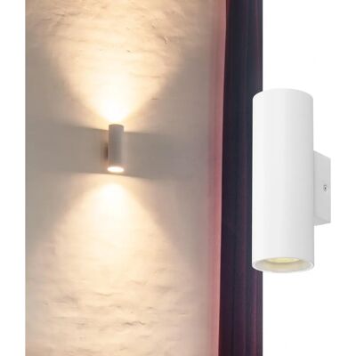 SLV ASTO TUBE - Wandleuchte - GU10, Weiß, Zylindrisch SLV ASTO TUBE - Wandleuchte - GU10, Weiß, Zylindrisch