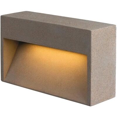 SLV Concreto L Wandleuchte - Quadratisch IP65 12W 470lm 3000K SLV Concreto L Wandleuchte - Quadratisch IP65 12W 470lm 3000K
