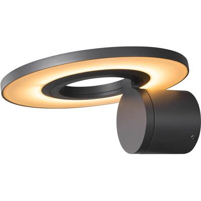 SLV I-RING Wandleuchte - 9,2W 3000K Anthrazit SLV I-RING Wandleuchte - 9,2W 3000K Anthrazit