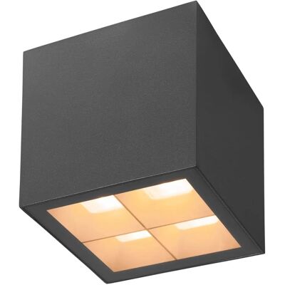 SLV S-CUBE - Verstellbare Deckenleuchte - Außen geeignet SLV S-CUBE - Verstellbare Deckenleuchte - Außen geeignet