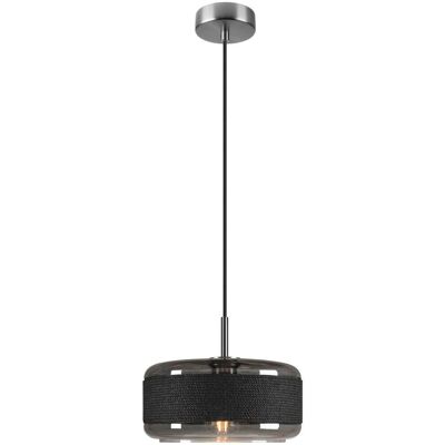 SLV Grande Lanterne Suspendue Blanche - 27cm, 250cm, E27, 15W, Argent SLV Grande Lanterne Suspendue Blanche - 27cm, 250cm, E27, 15W, Argent