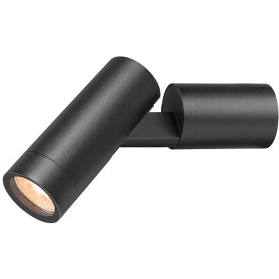 SLV S-TUBE Wandlampe - Schwarz - 10W GU10 IP65 SLV S-TUBE Wandlampe - Schwarz - 10W GU10 IP65