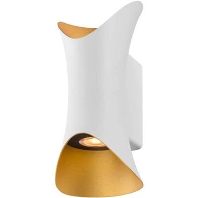 SLV Modela Weiß/Gold Up/Down LED Wandleuchte - Wandlampe SLV Modela Weiß/Gold Up/Down LED Wandleuchte - Wandlampe