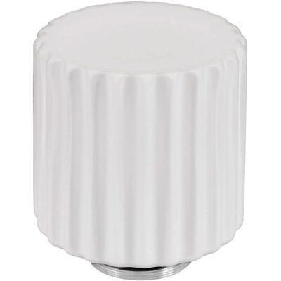 Vetro Plissettato VARYT Bianco - Lampada a sospensione Vetro Plissettato VARYT Bianco - Lampada a sospensione