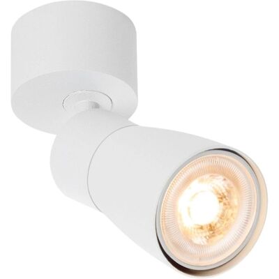 SLV Puri 2.0 Dome - Loft- og væglampe - GU10 Aluminium Hvid SLV Puri 2.0 Dome - Loft- og væglampe - GU10 Aluminium Hvid
