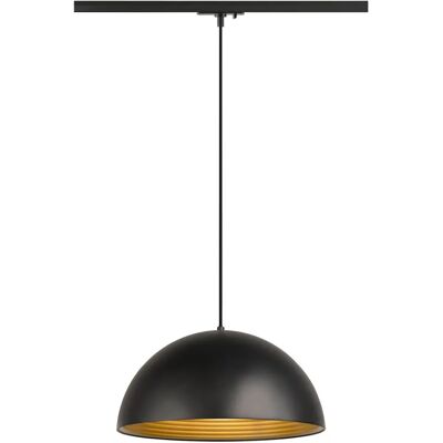 SLV Forchini M 40 Track - Pendelleuchte - 150cm Hängelänge - Schwarz/Gold SLV Forchini M 40 Track - Pendelleuchte - 150cm Hängelänge - Schwarz/Gold