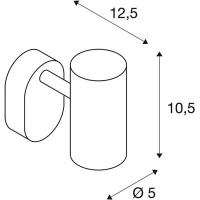SLV NOBLO - Rund Væg- og Loftlampe - 2000-3000K SLV NOBLO - Rund Væg- og Loftlampe - 2000-3000K