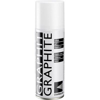Cramolin Sprayverf Graphiet - Geleidende coating Cramolin Sprayverf Graphiet - Geleidende coating