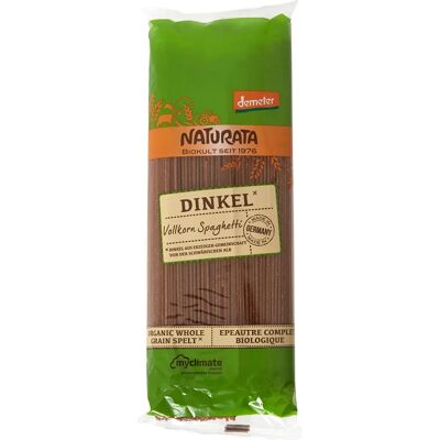 Naturata Espaguetis de Espelta Integral 500g - Pasta Naturata Espaguetis de Espelta Integral 500g - Pasta