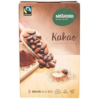 Cacao en Polvo Naturata - 20-22% grasa - 125g Cacao en Polvo Naturata - 20-22% grasa - 125g