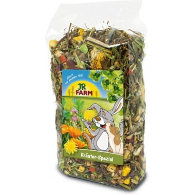 Przysmak dla Małych Zwierząt JR Farm - Zioła Plus, 500g - Przysmaki dla Małych Zwierząt Przysmak dla Małych Zwierząt JR Farm - Zioła Plus, 500g - Przysmaki dla Małych Zwierząt