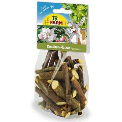 JR Farm Eplegrener for Små Kjæledyr - Naturlig Tyggestøtte JR Farm Eplegrener for Små Kjæledyr - Naturlig Tyggestøtte