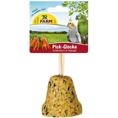 JR Farm - Pick-Glocke Großsittich Papagei - Integratore per uccelli JR Farm - Pick-Glocke Großsittich Papagei - Integratore per uccelli