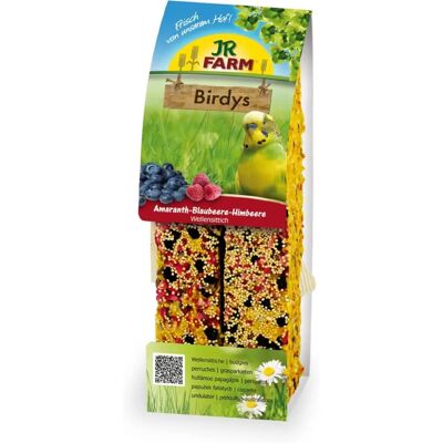 JR Farm - Birdys - Amaranth-Blaubeere-Himbeere - 5x130g - Bird Food JR Farm - Birdys - Amaranth-Blaubeere-Himbeere - 5x130g - Bird Food
