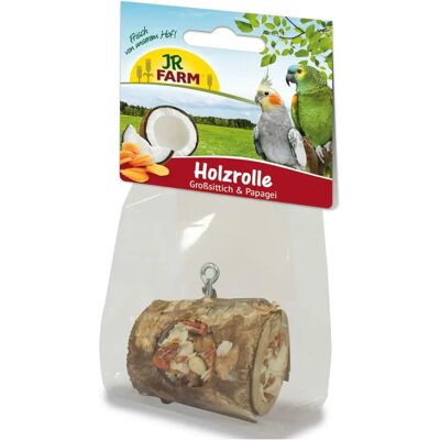 Rondelle en bois pour oiseaux JR Farm - Carottes & Noix de coco - Perroquets et Perruches Rondelle en bois pour oiseaux JR Farm - Carottes & Noix de coco - Perroquets et Perruches