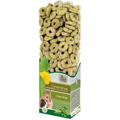 JR FARM Kornfria ärtringar av ärtor - Snack för smådjur JR FARM Kornfria ärtringar av ärtor - Snack för smådjur