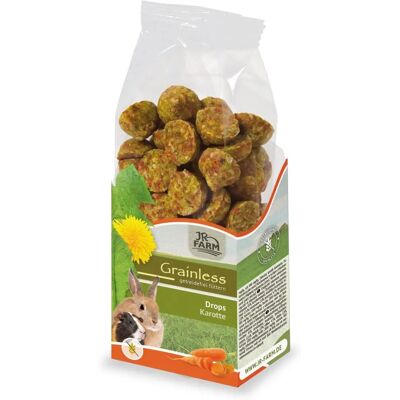 JR Farm Glutenfria Morotsdroppar - Smådjurssnack JR Farm Glutenfria Morotsdroppar - Smådjurssnack