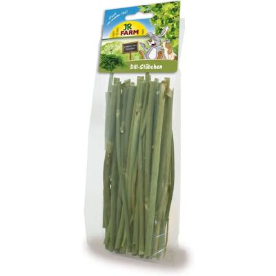 JR Farm Bâtonnets de Dill 6 x 15 g - Collation pour animaux - Publicité JR Farm Bâtonnets de Dill 6 x 15 g - Collation pour animaux - Publicité
