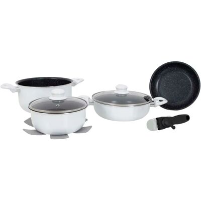 Gimex Kookset 7-delig - Non-stick, Inductie Gimex Kookset 7-delig - Non-stick, Inductie