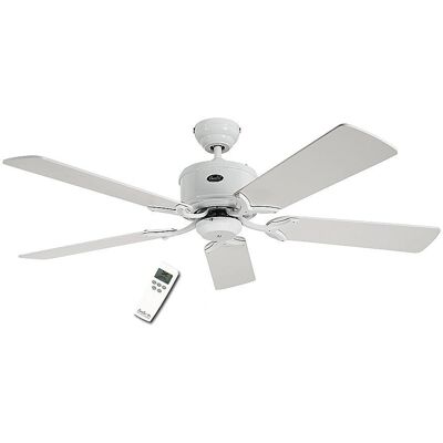 CasaFan Eco Elements Weiß Deckenventilator - Umkehrbar, 6 Geschwindigkeiten, 132cm CasaFan Eco Elements Weiß Deckenventilator - Umkehrbar, 6 Geschwindigkeiten, 132cm