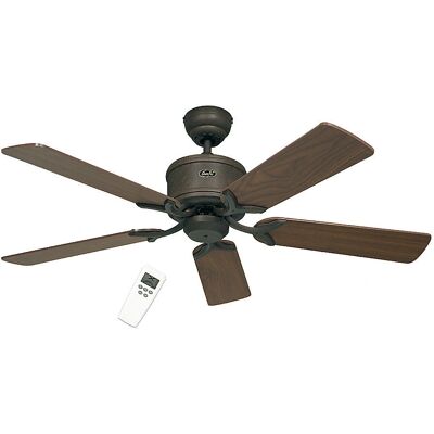 Kaiserkraft ECO ELEMENTS - Antikbraun / Bronze - Deckenventilator Kaiserkraft ECO ELEMENTS - Antikbraun / Bronze - Deckenventilator