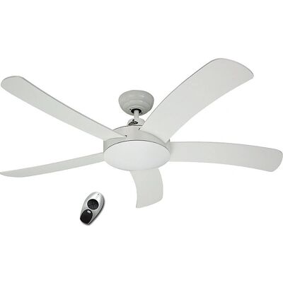 Ventilador de techo CasaFan Falcetto Blanco con mando a distancia 132cm - Ventilador de Techo Ventilador de techo CasaFan Falcetto Blanco con mando a distancia 132cm - Ventilador de Techo