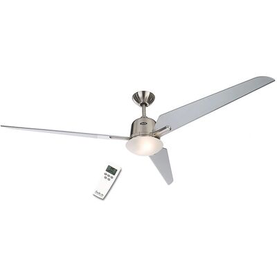 CasaFan DC Deckenventilator Eco Aviatos 162cm - Silber Chrome - Deckenventilator CasaFan DC Deckenventilator Eco Aviatos 162cm - Silber Chrome - Deckenventilator