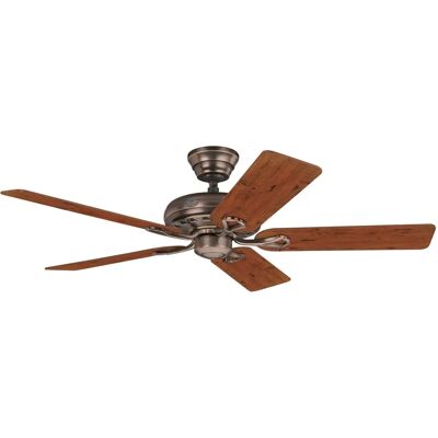 Hunter SAVOY 132cm / 52" Bernstein Bronze Deckenventilator - Wendeflügel aus Kirschbaum / Mahagoni Hunter SAVOY 132cm / 52" Bernstein Bronze Deckenventilator - Wendeflügel aus Kirschbaum / Mahagoni
