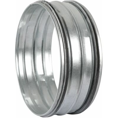 CasaFan Pipe connector - 160 - Galvanized steel CasaFan Pipe connector - 160 - Galvanized steel