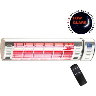 Calefactor Halógeno Infrarrojo CasaFan - 70031 W2000 fb Oro - 12m2 IP65 Calefactor Halógeno Infrarrojo CasaFan - 70031 W2000 fb Oro - 12m2 IP65