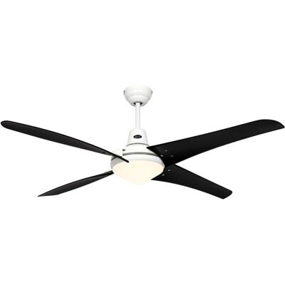 CasaFan White / Black Mirage Ceiling Fan - 142cm - Remote Control - Ceiling Fan CasaFan White / Black Mirage Ceiling Fan - 142cm - Remote Control - Ceiling Fan