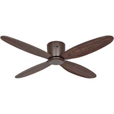 Ventilador de techo CasaFan Eco Plano II Bronce - Silencioso, Control remoto, Reversible Ventilador de techo CasaFan Eco Plano II Bronce - Silencioso, Control remoto, Reversible