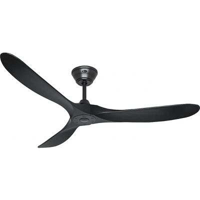 ventilador de techo ECO GENUINO de kaiserkraft - negro mate - 1520 mm ventilador de techo ECO GENUINO de kaiserkraft - negro mate - 1520 mm