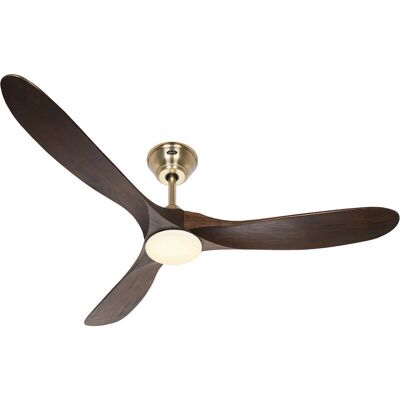 Exaustor de teto CasaFan latão Eco com LED - Ventilador Exaustor de teto CasaFan latão Eco com LED - Ventilador
