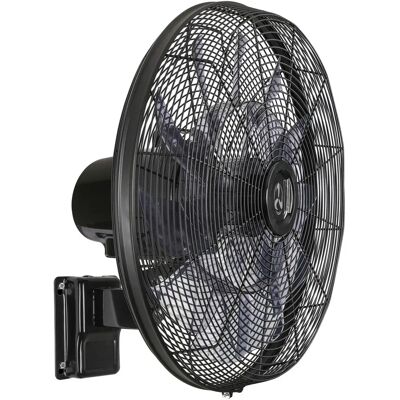 kaiserkraft Airos Eco Silent WALL - Schwarz - Wandventilator kaiserkraft Airos Eco Silent WALL - Schwarz - Wandventilator