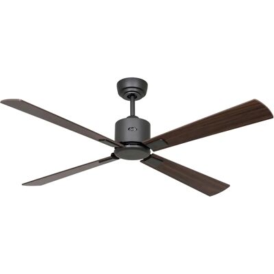 CasaFan Eco Neo III - Gris Basalto / Cerezo y Nuez - Ventilador de Techo CasaFan Eco Neo III - Gris Basalto / Cerezo y Nuez - Ventilador de Techo