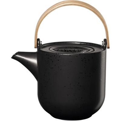 Tetera ASA Coppa Kuro - Porcelana Negra 1L Tetera ASA Coppa Kuro - Porcelana Negra 1L