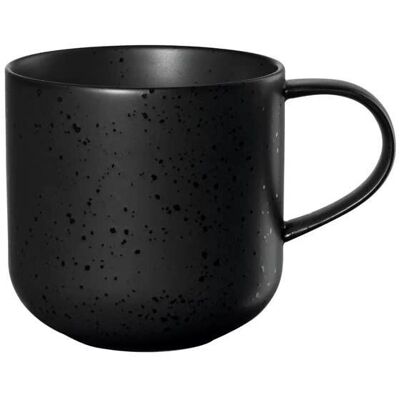 ASA Coppa Kuro Becher mit Henkel - Keramik - Schwarz ASA Coppa Kuro Becher mit Henkel - Keramik - Schwarz
