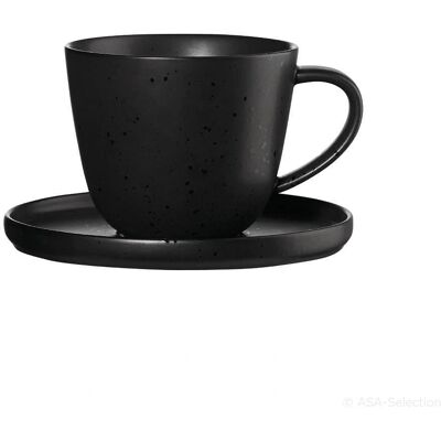 ASA SELECTION Coppa Kuro Handgefertigte Porzellan Kaffeetasse ASA SELECTION Coppa Kuro Handgefertigte Porzellan Kaffeetasse