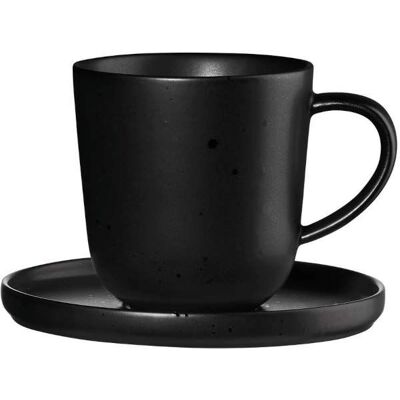 ASA Selection Coppa Kuro - Tasse à Espresso avec Soucoupe 80 Ml - Publicité ASA Selection Coppa Kuro - Tasse à Espresso avec Soucoupe 80 Ml - Publicité